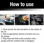 Car Scratch Removal Wax Pack of 2